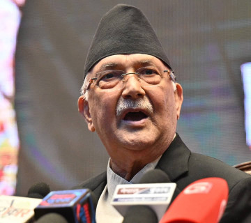 केपी ओलीको आरोप- नेकपा विभाजन प्रचण्ड इमानदार नहुँदा भएको हो